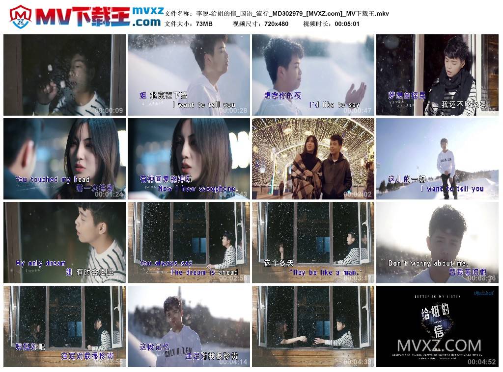 李锐-给姐的信_国语_流行_MD302979